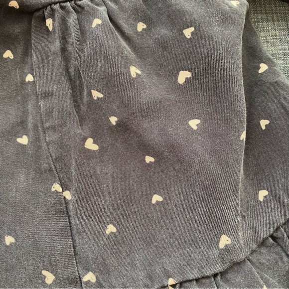 Zara Toddler Long Sleeve Heart Print Dress - Picture 7 of 9